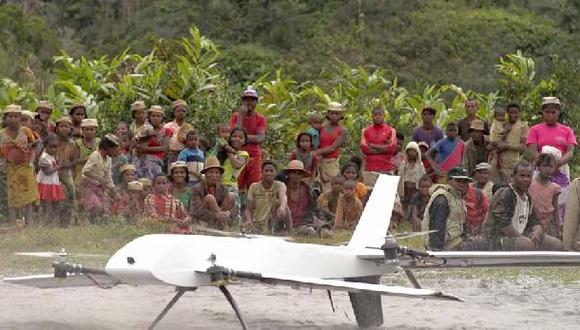 Startup construye dron que llega a pueblos sin carreteras