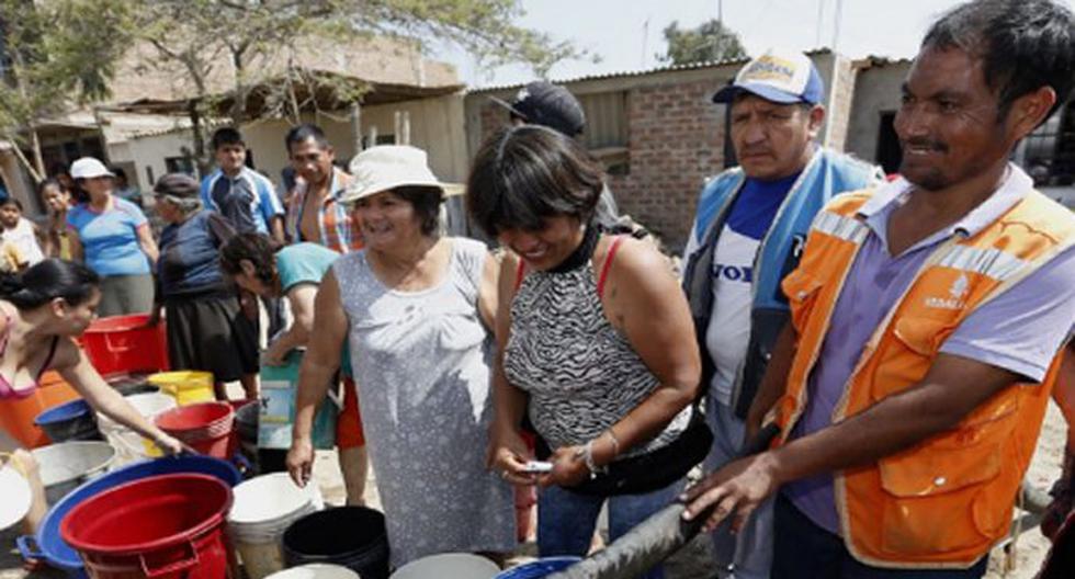 Siete distritos de Lima y el Callao sufrirán por 24 horas la suspensión del abastecimiento de agua potable. (Foto: Andina)