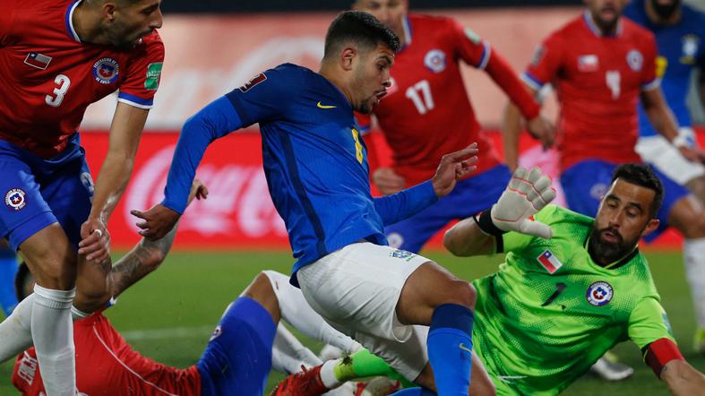 Chile vs. Brasil: así quedó el partido por las Eliminatorias Qatar 2022