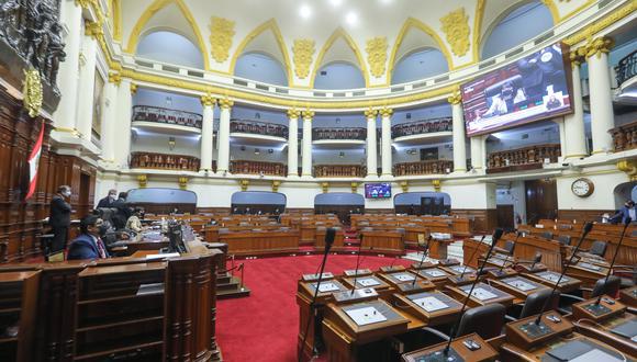 La Oficialía Mayor del Legislativo indicó que las sesiones plenarias del miércoles 7 y jueves 8 de julio no serán totalmente presenciales producto de los “protocolos de bioseguridad” del Parlamento debido al COVID-19. (Foto: El Comercio)