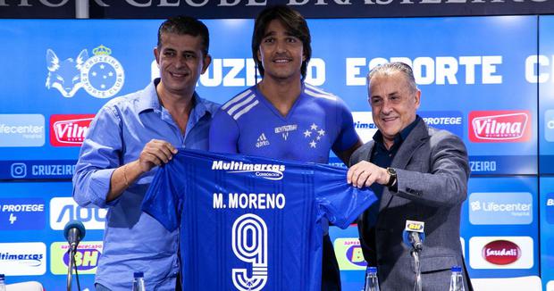 Marcelo Martins Moreno returned to Cruzeiro in 2020. (Photo: AFP).