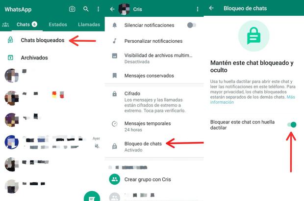 Whatsapp Cómo Desactivar El Bloqueo De Chats En La Aplicación Funciones Seguridad 5899