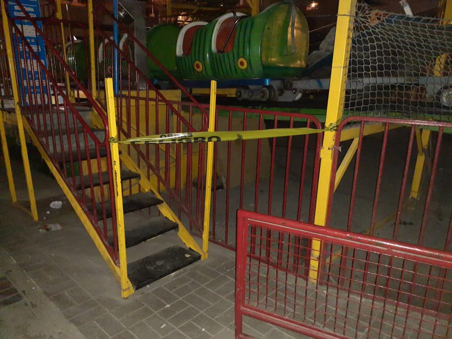 Local de juegos mecánicos fue clausurado por la Municipalidad de Comas tras accidente que dejó dos heridos. (Foto: Difusión)