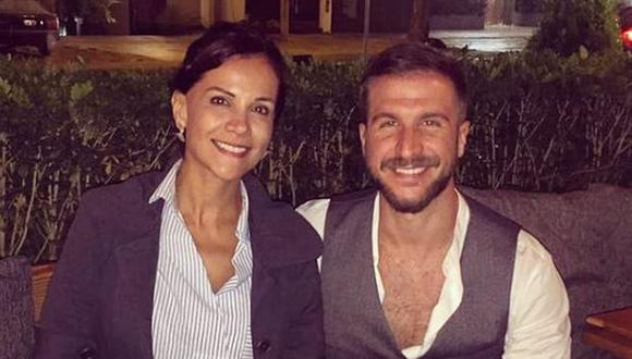 Mónica Sánchez y David Villanueva. (Foto: Instagram)
