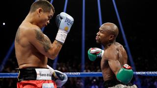 Mayweather vs. Maidana: las mejores imágenes de la pelea