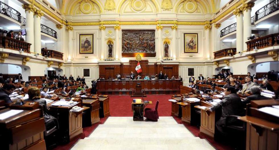 Evaluación al desempeño parlamentario durante la primera legislatura. (Foto: Congreso de la República)