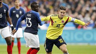 Colombia vs. Francia: James Rodríguez y su mensaje tras ganar a Francia de visita