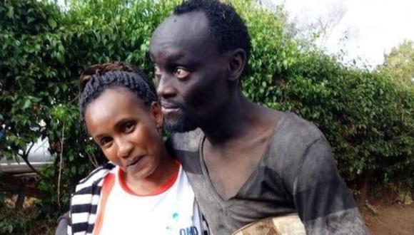 Cuando Wanja Mwaura vio a su amigo después de 15 años, no lo reconoció. (Foto: W. MWAURA)