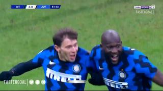 Juventus vs. Inter de Milán: gol de Nicolò Barella para el 2-0 de la ‘Nerazzurri’ | VIDEO
