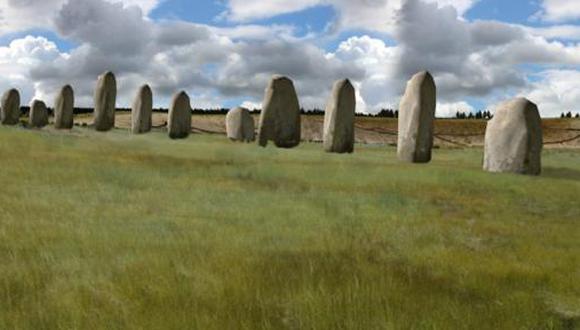 Hallan un Stonehenge cinco veces más grande que el original