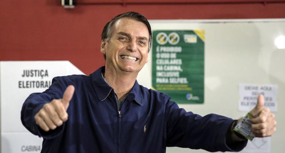 Según las últimas encuestas, Jair Bolsonaro ganará la primera vuelta de las presidenciales con en torno al 40% de los votos. (Foto: EFE)