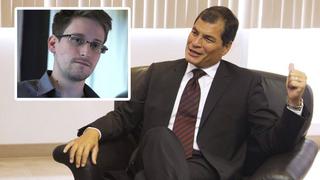 Correa: Ecuador es víctima de un "ataque mediático" por caso Snowden