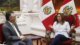 Dina Bolaurte recibe en Palacio de Gobierno a Consejo de la Prensa Peruana y Colegio de Periodistas del Perú