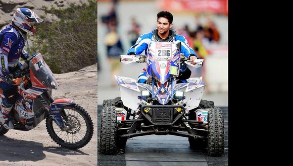 Siete motociclistas y dos cuatrimotistas peruanos serán de la partida para el Dakar 2019. (Fotos: Facebook)