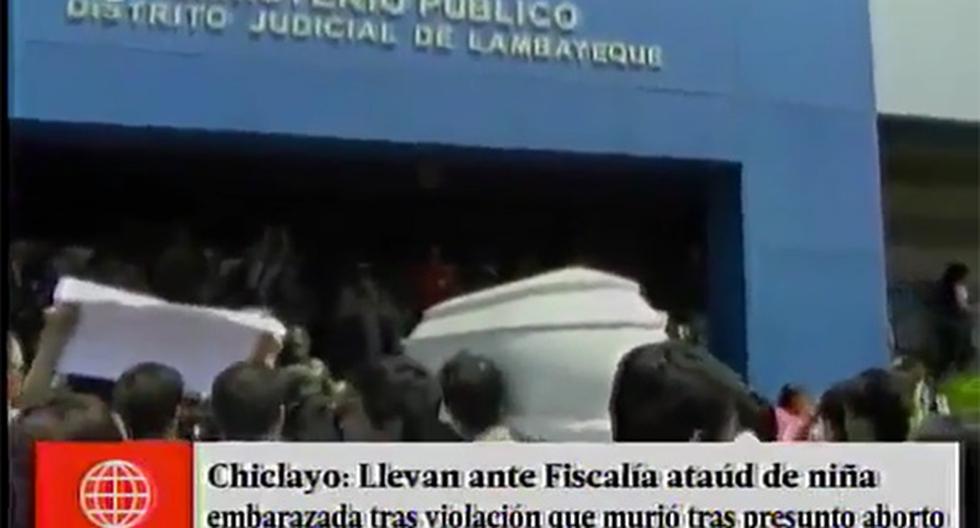 La niña de 11 años murió por una infección, tras ser sometida a un aborto en Chiclayo. (Foto: América Noticias)