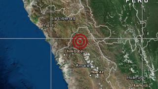 Áncash: sismo de magnitud 3,6 se reportó en Corongo, señala IGP