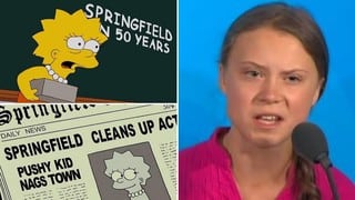 ¿Lisa Simpson, la primera Greta Thunberg? Esta es la nueva predicción de Los Simpson que alborota las redes sociales