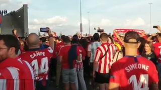 El cántico racista contra Vinicius Junior antes del Real Madrid vs. Atlético de Madrid | VIDEO