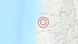 Chile: Sismo de magnitud 4,7 sacudió la región de Coquimbo
