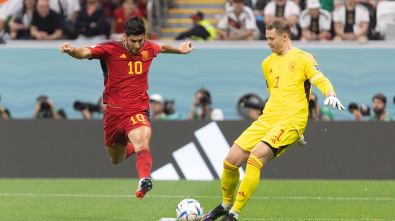 En tablas: España y Alemania igualaron 1-1 por la Copa del Mundo