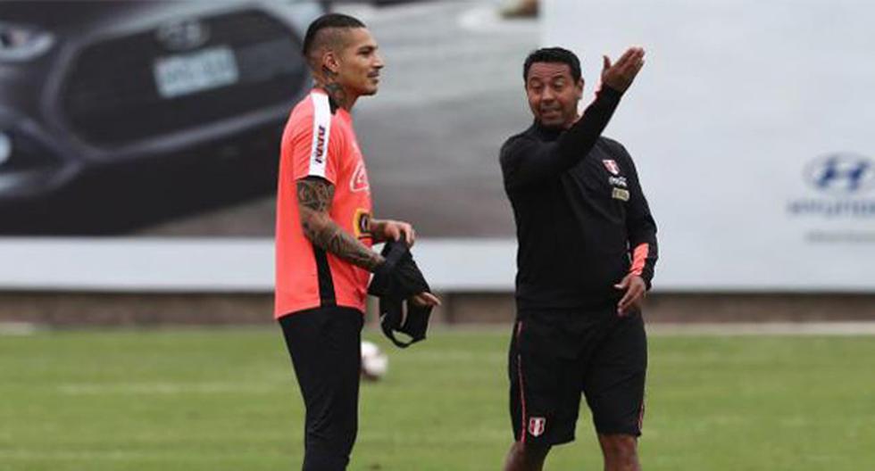 Paolo Guerrero llegó este lunes a Lima y de inmediato se dirigió a los entrenamientos de la Selección Peruana. (Foto: Trome)