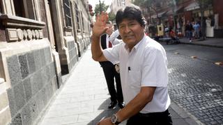 Evo Morales sugiere a Mujica y Rodríguez Zapatero como mediadores en la crisis en Bolivia