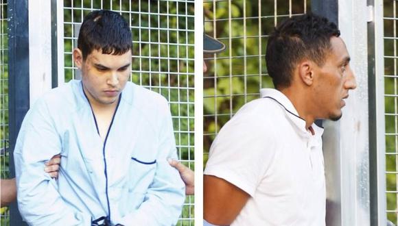 Mohamed Houli Chemlal (izq.) y Driss Oukabir (der.) aún se encuentran detenido spor las autoridades españolas, por ser sospechosos de haber haber estado tras los ataques de Barcelona y de Cambrils. (Foto: AP)