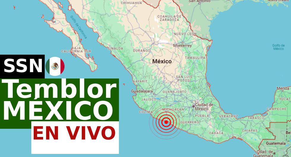 Últimas noticias sobre los sismos en México hoy con el lugar del epicentro y grado de magnitud, según el reporte oficial del Servicio Sismológico Nacional (SSN). (Foto: Google Maps)