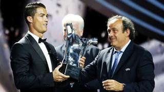 Cristiano Ronaldo se llevó el premio a Mejor Jugador de la UEFA