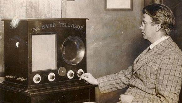 El ingeniero escocés John Logie Baird, quien el 26 de enero de 1926 presentó a la Royal Institution un aparato llamado televisión. (Foto de CC / Flickr / Paille)