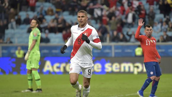 Gol de Guerrero a Chile fue tomado en cuenta por CONMEBOL. (Foto: AFP)