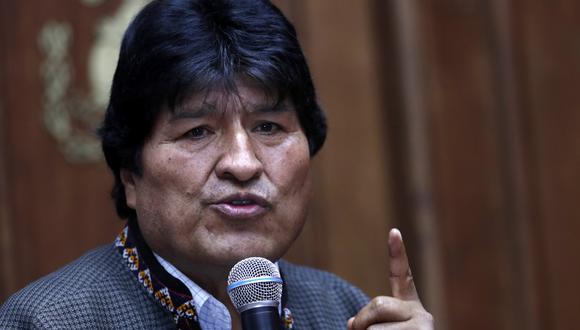 El expresidente boliviano, refugiado en Argentina, denunció “una persecución política” contra él y sus partidarios y aseguró que su país “está en una dictadura”. (Archivo AP)