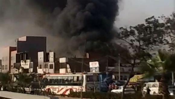 Independencia: incendio se registra cerca de Estación Naranjal
