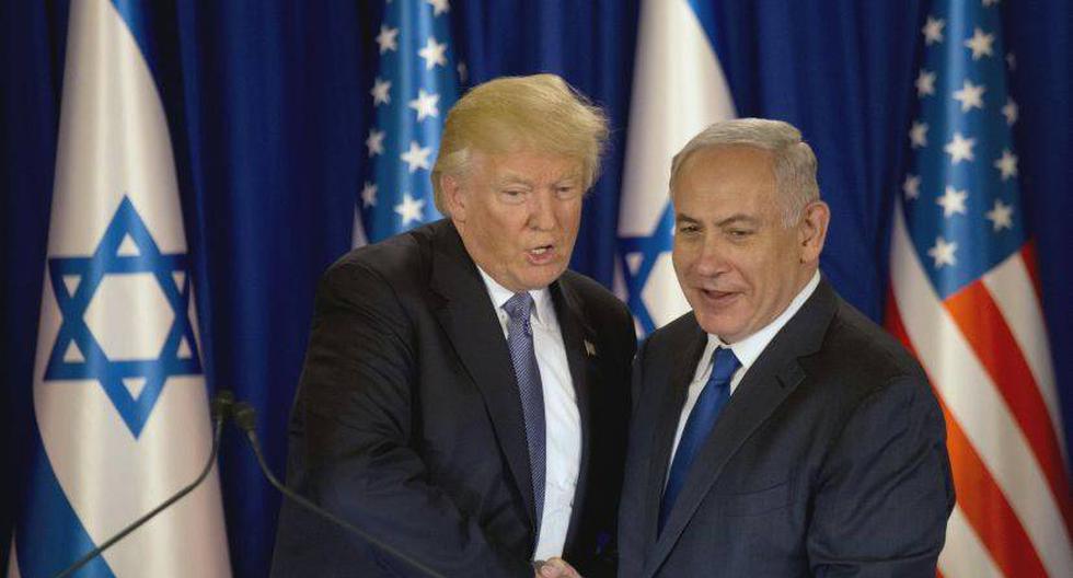 Donald Trump dice que la paz entre israelíes y palestinos es vital para la seguridad en Medio Oriente (EFE)