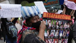 Bolivianos protestan en contra de la violencia de género