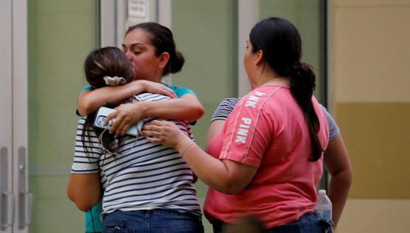 El tiroteo en la escuela de Texas dejó 19 niños muertos. (REUTERS).