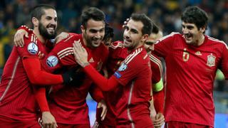 España ganó 1-0 a Ucrania con gol del debutante Mario Gaspar