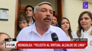 Beingolea: "Muñoz también representaba una opción seria para Lima"