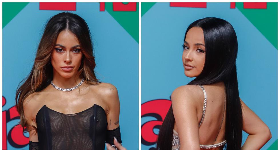 MTV MIAW 2022: Tini and Becky G filled the awards with feminine power