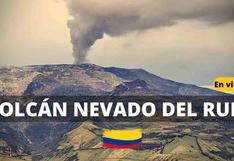 Volcán Nevado del Ruiz en Colombia, EN VIVO hoy: Zonas afectadas y reportes del SGC
