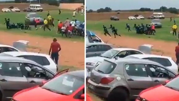 Hincha intentó atropellar al árbitro con su camioneta tras decisiones impartidas en el partido | VIDEO