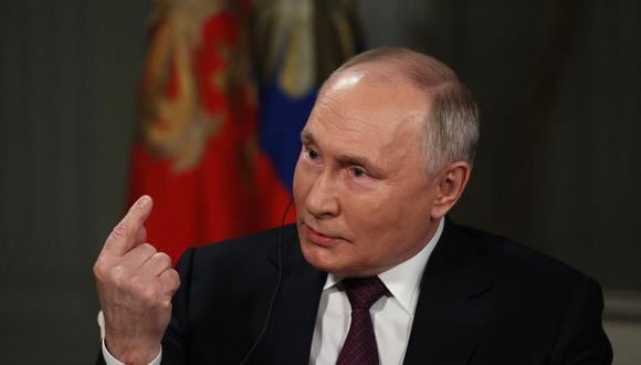 El presidente de Rusia, Vladimir Putin. (Foto de Gavriil GRIGOROV/POOL/AFP)