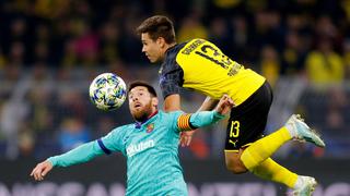 En el regreso de Messi, Barcelona rescató un punto del campo de Borussia Dortmund en la Champions | VIDEO