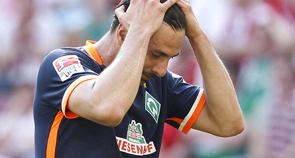 Claudio Pizarro está a la espera del inicio de la pretemporada del Werder Bremen. Mientras tanto, recibió una noticia inesperada del club alemán. (Foto: Getty Images)