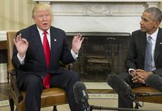 Obama y Trump volvieron a hablar tras la reunión que tuvieron en la Casa Blanca