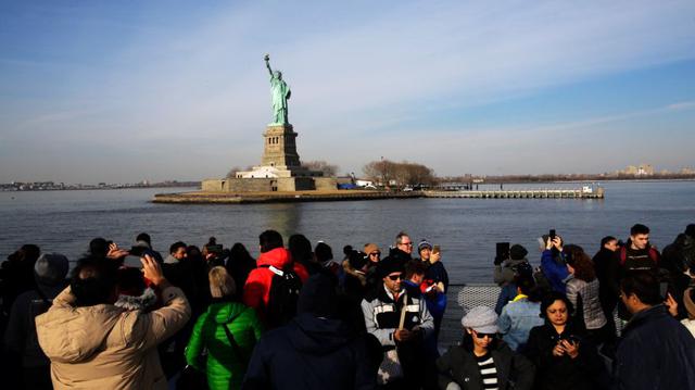 Nueva York invierte en reapertura de  Estatua de la Libertad. (Foto: AFP)