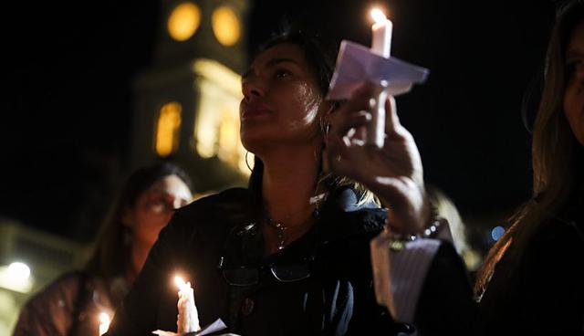 Por otro lado, la convocatoria tenía como finalidad protestar contra el cardenal Ricardo Ezzati por supuestamente haber encubierto casos de abusos sexuales. | Foto: EFE