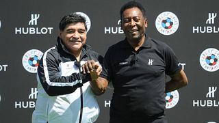 Pelé consideró a Maradona mejor que Lionel Messi: "No se puede comparar"