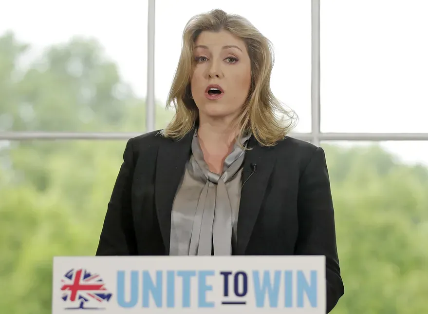 Former Secretary of Defense and current Secretary of State for Foreign Trade, Penny Mordaunt.  (Matt Dunham - AP).