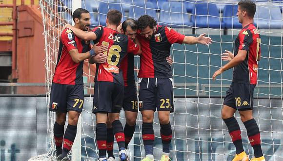 Genoa anunció 14 positivos por coronavirus tras jugar contra Napoli. (Foto: AFP)